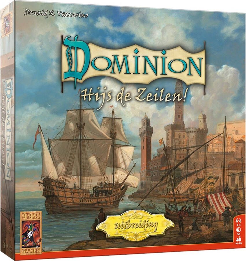 999 Games Dominion: Hijs de Zeilen Uitbreiding Kaartspel