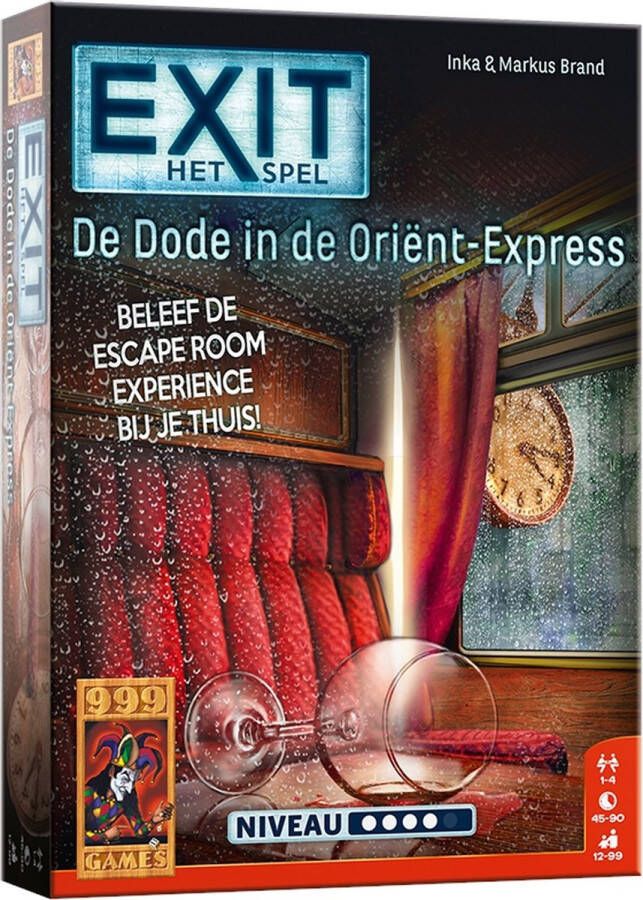 999 Games EXIT De dode in de Orient Express Breinbreker