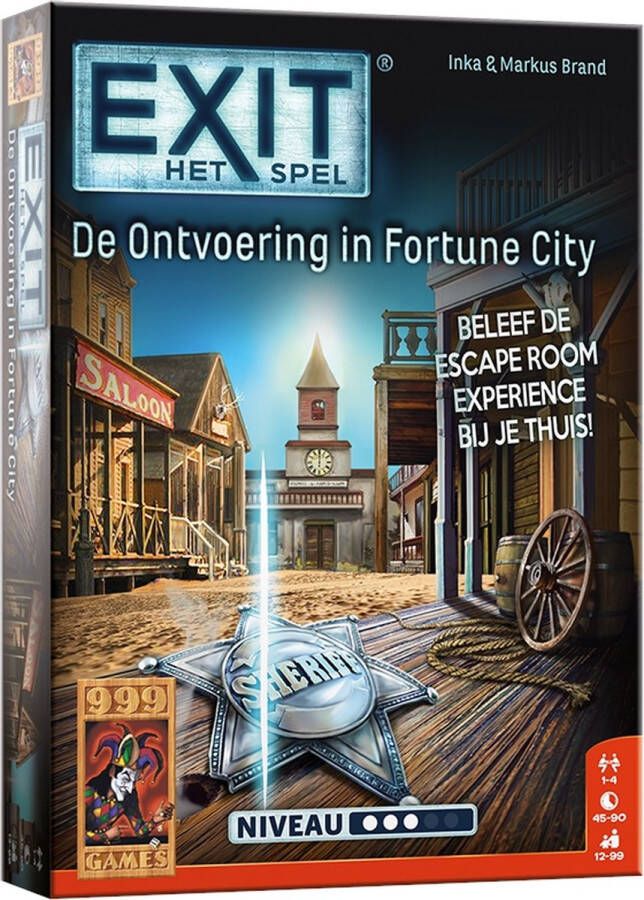 999 Games EXIT De Ontvoering in Fortune City