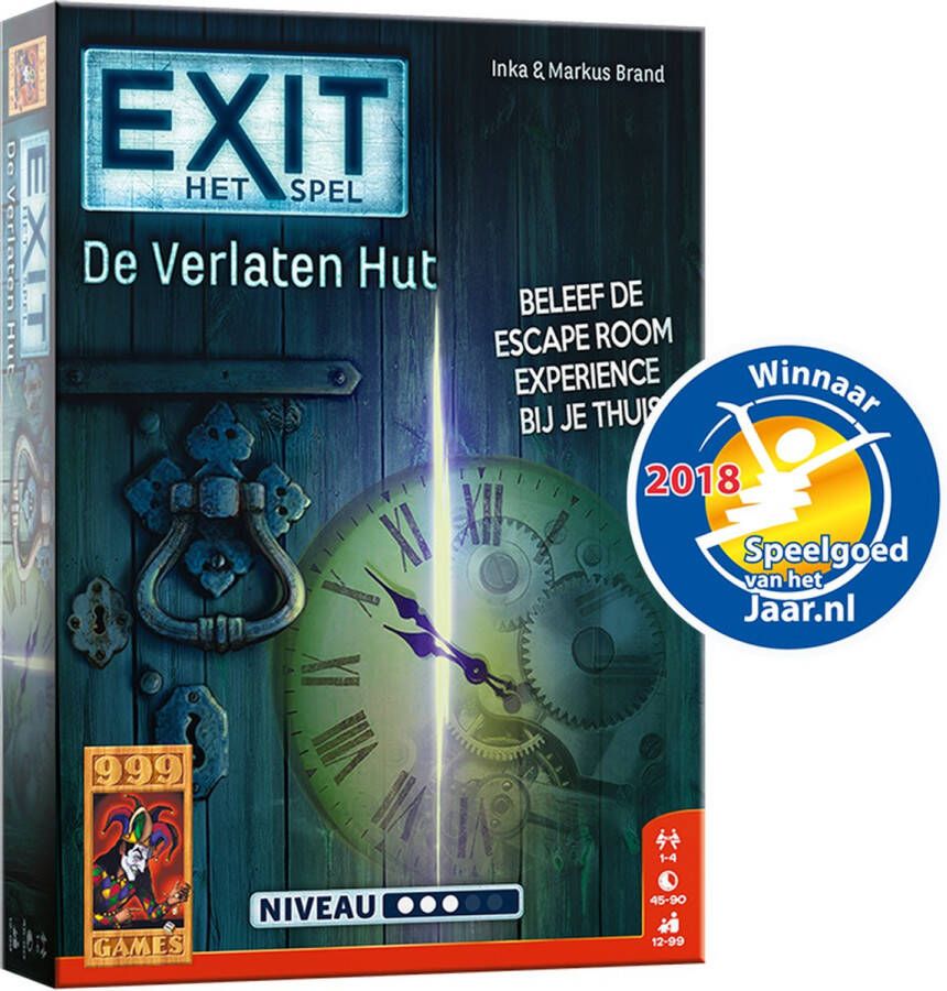 999 Games EXIT De Verlaten Hut Breinbreker