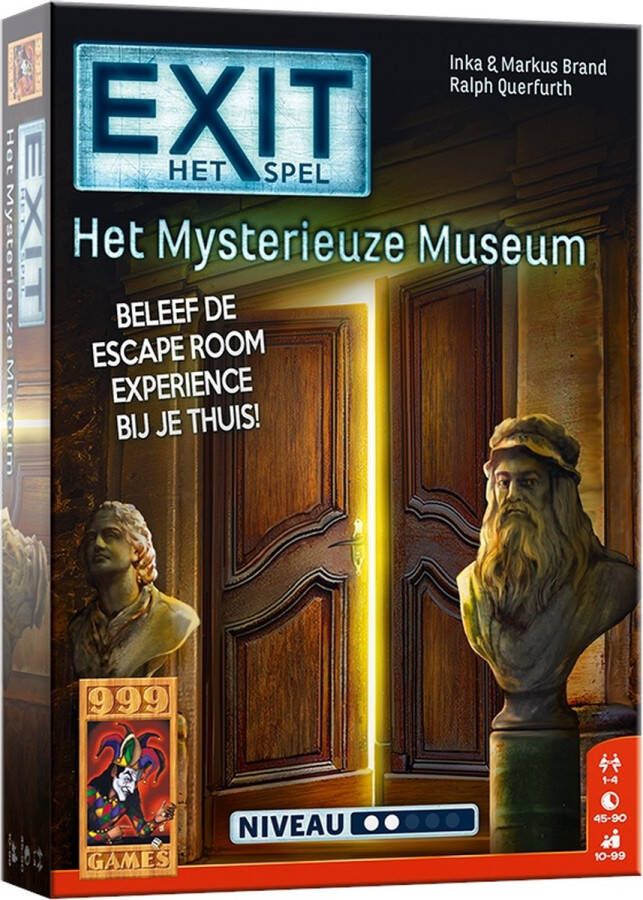 999 Games EXIT Het Mysterieuze Museum Breinbreker 10+