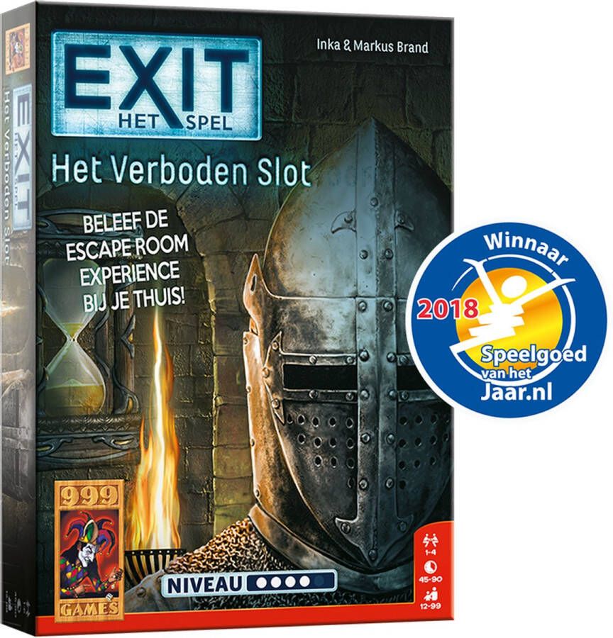 999 Games EXIT Het Verboden Slot Breinbreker