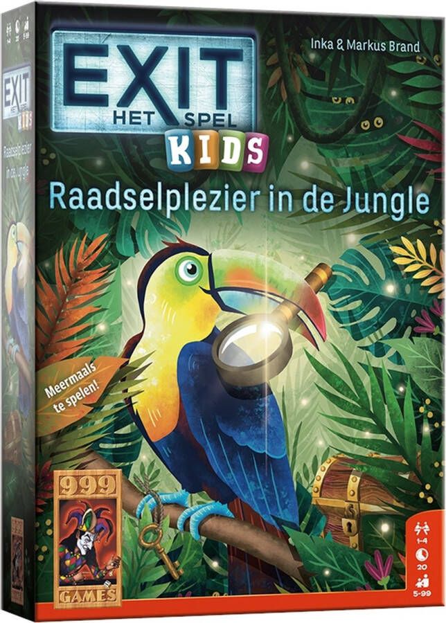 999 Games EXIT Kids Raadselplezier in de Jungle Breinbreker