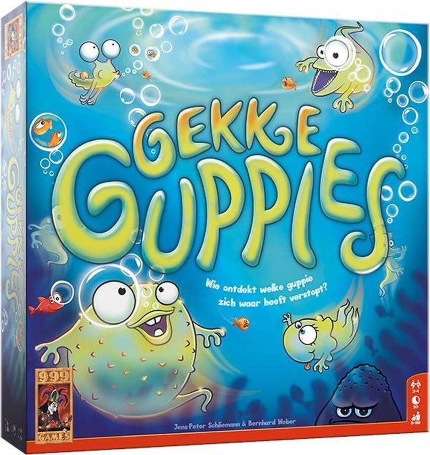 999 Games Gekke Guppies Bordspel