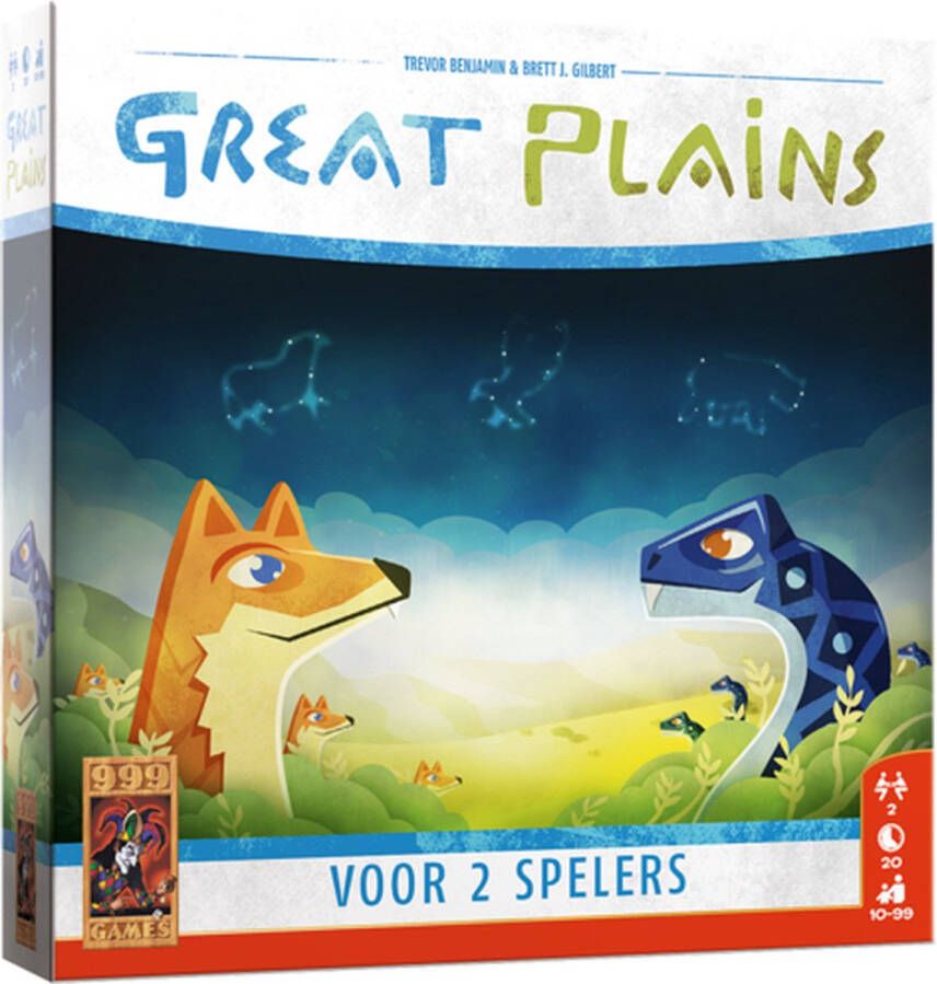 999 Games Great Plains Bordspel