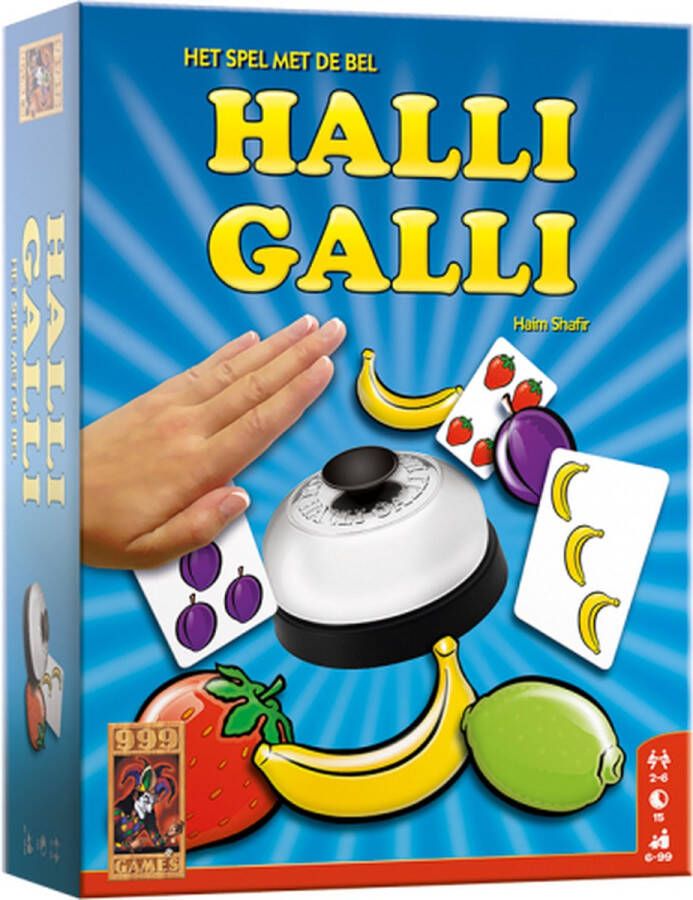 999 Games Halli Galli spel met de bel
