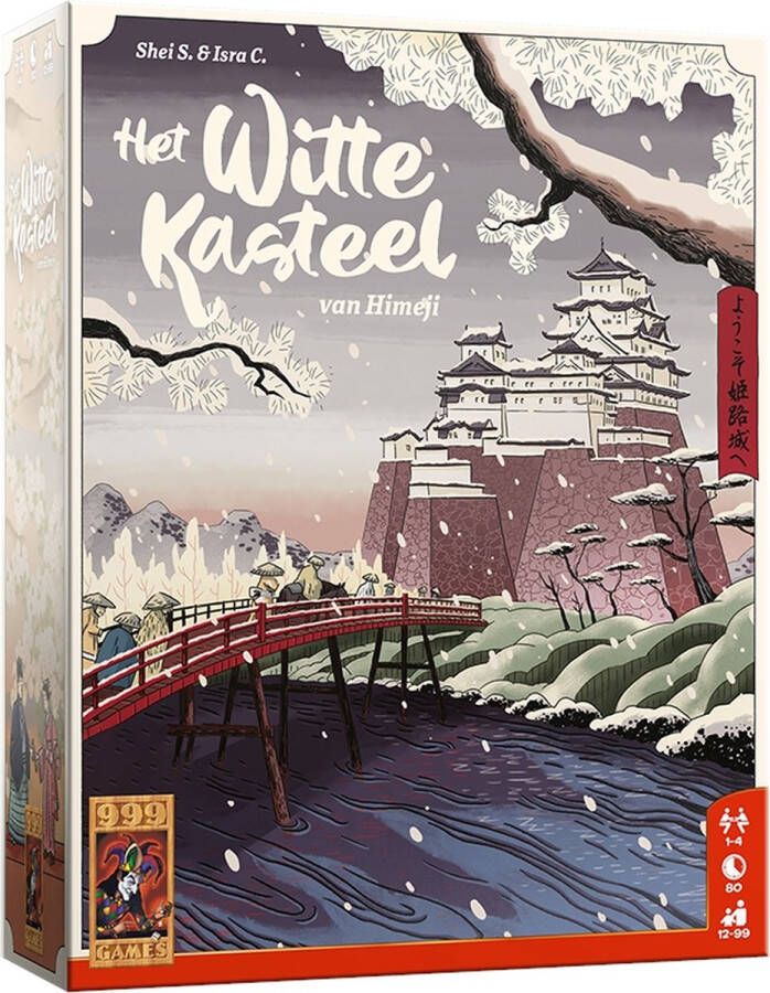 999 Games Het Witte Kasteel van Himeji Bordspel