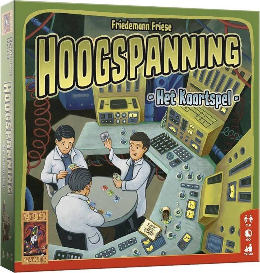 999 Games Hoogspanning: het kaartspel