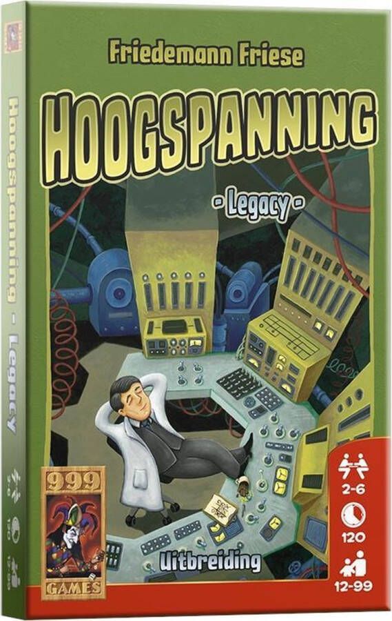 999 Games Hoogspanning: Legacy Bordspel