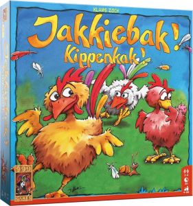 999 Games Jakkiebak! Kippenkak! Bordspel