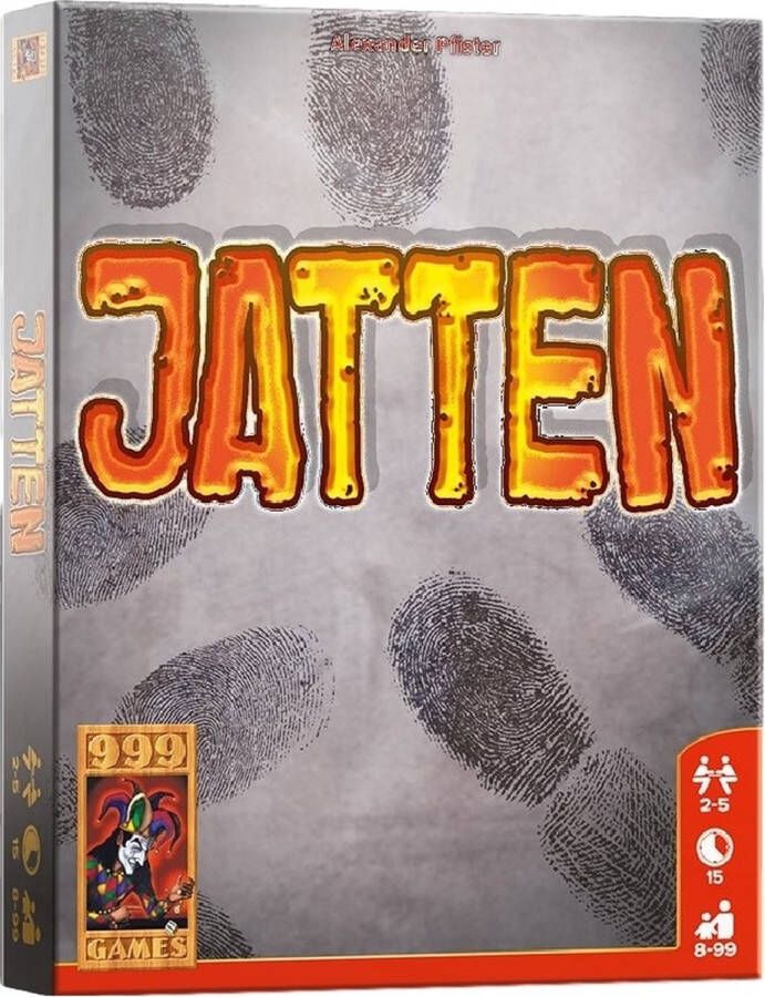 999 Games Jatten Kaartspel Het spel waarin je MOET jatten Kinderspel Gezelschapsspel Educatief spel Actiespel Klein cadeautje Kerstcadeau