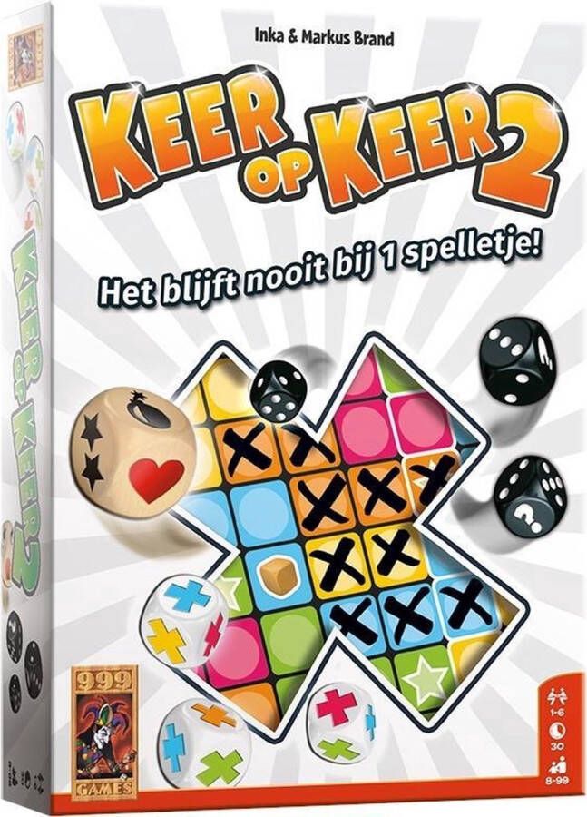999 Games Keer op Keer 2 Dobbelspel