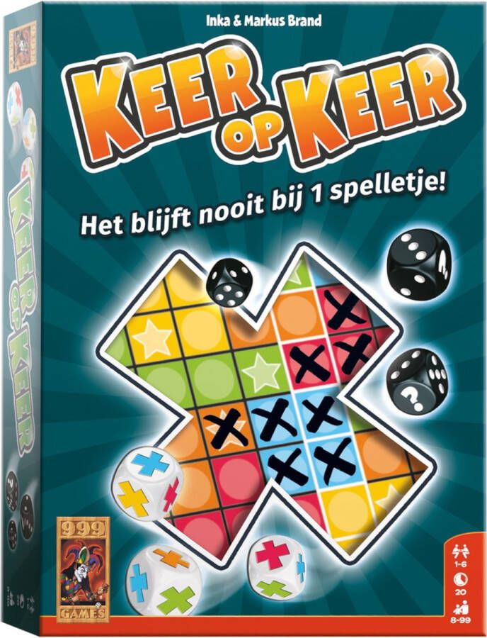 999 Games Keer op Keer Dobbelspel