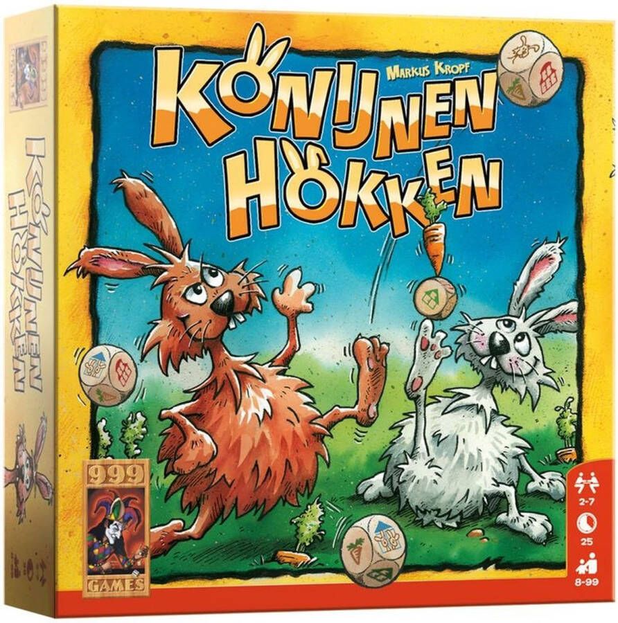 999 Games Konijnen Hokken Dobbelspel 8+