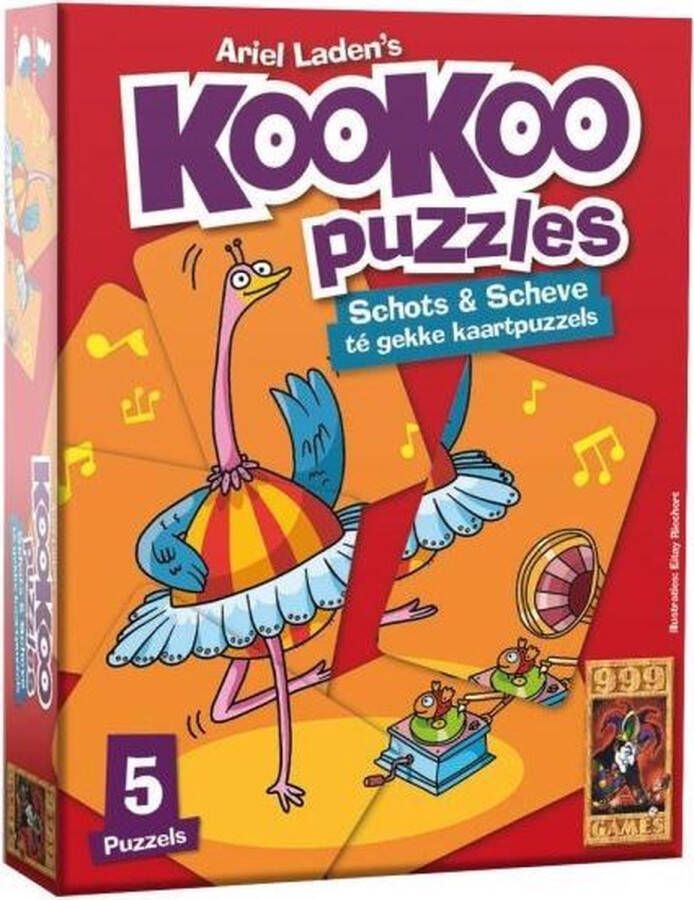 999 Games KooKoo Puzzle: Dansen Kaartspel