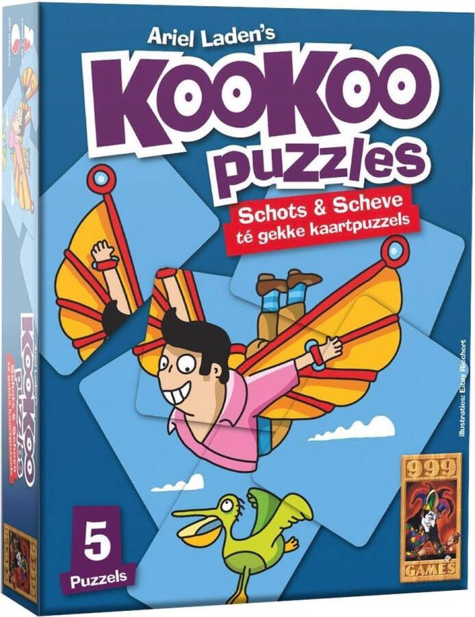 999 Games legpuzzel KooKoo Vliegen junior karton (NL)