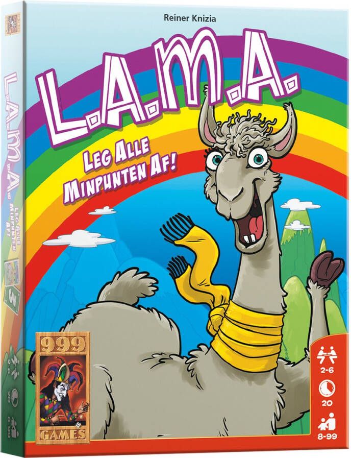 999 Games LAMA Kaartspel 8+