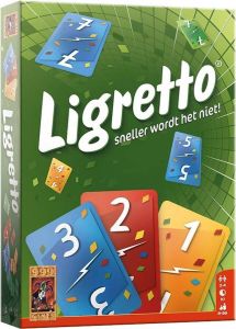 Coppens 999 Games Ligretto groen kaartspel