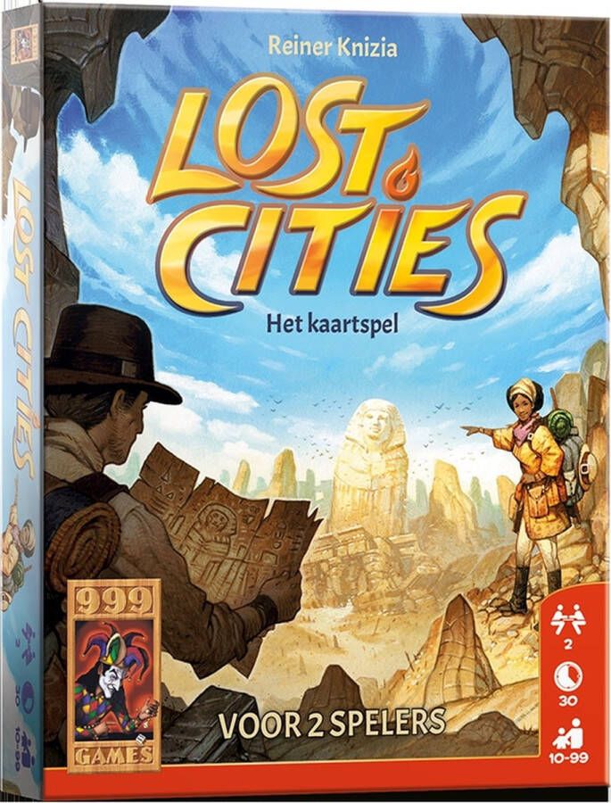 999 Games Lost Cities: Het kaartspel