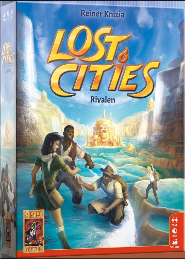 999 Games Lost Cities: Rivalen Kaartspel 10+