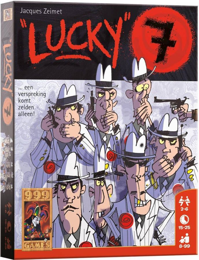 999 Games kaartspel Lucky 7 (NL)