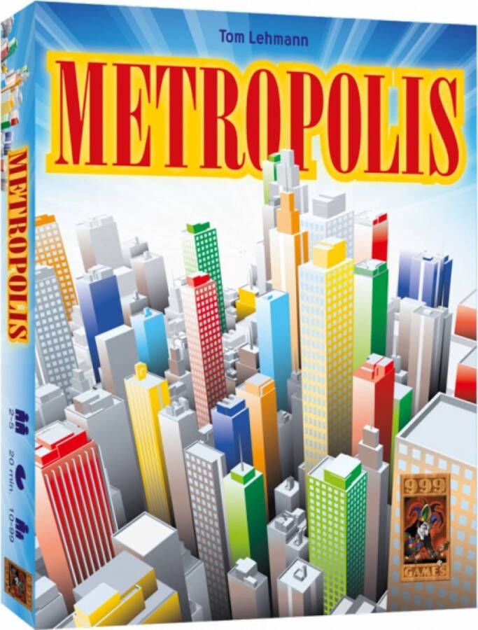 999 Games Metropolis Kaartspel 10+