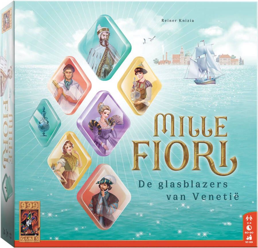 999 Games Mille Fiori Bordspel