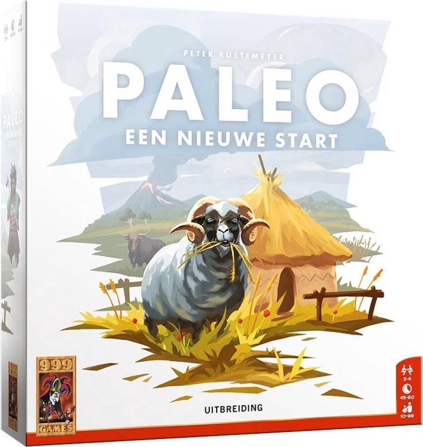 999 Games Paleo Uitbreiding: Een nieuwe start Bordspel