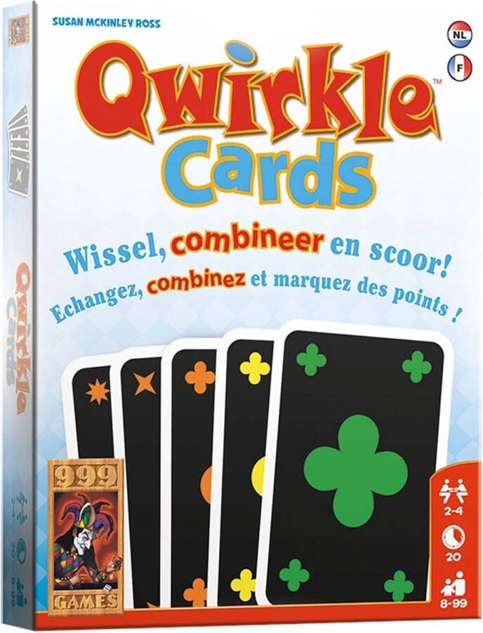 999 Games Qwirkle Cards Kaartspel