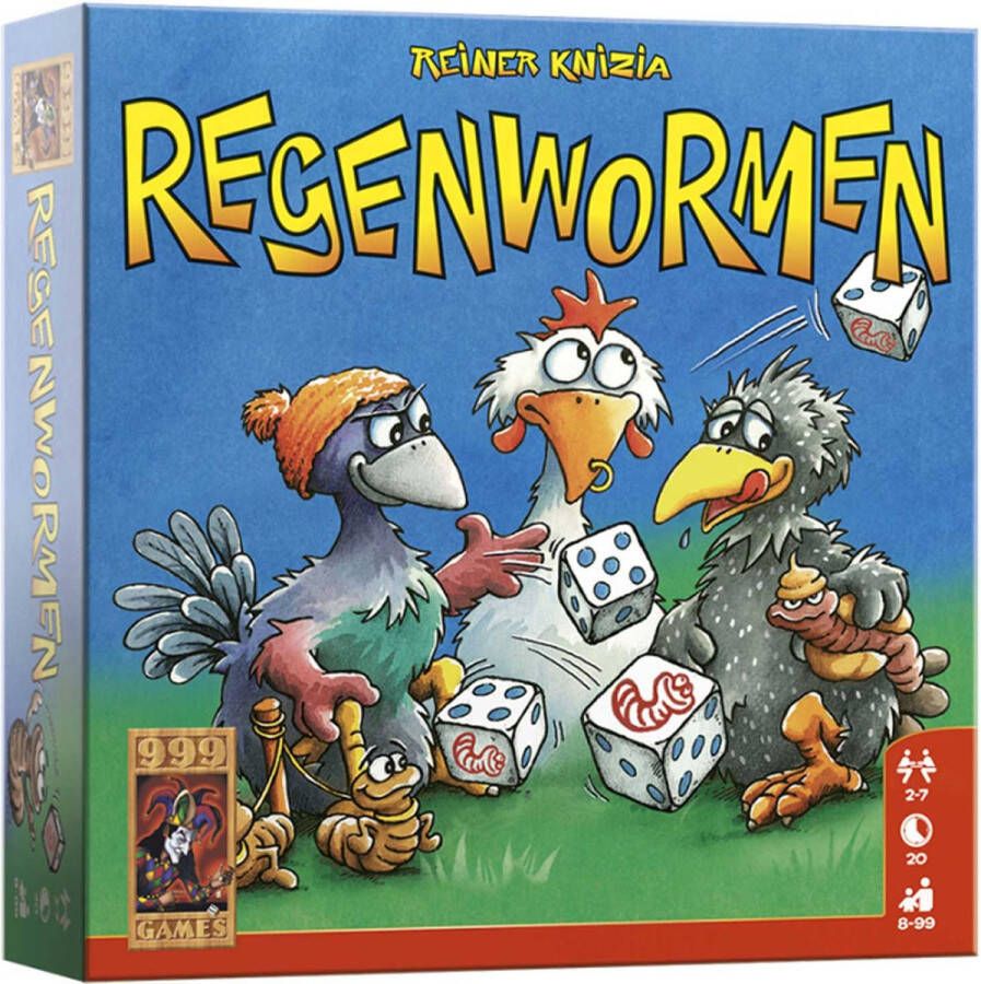 999 Games dobbelspel Regenwormen (NL)