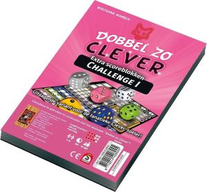 999 Games Scoreblokken Dobbel zo Clever Challenge Dobbelspel
