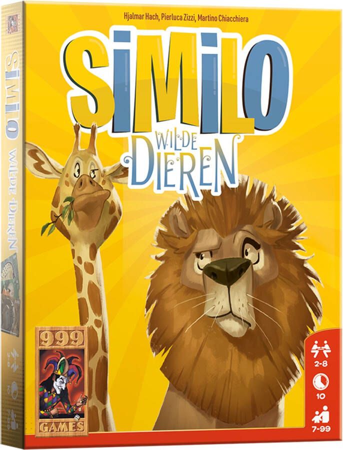 999 Games Similo: Wilde Dieren Kaartspel