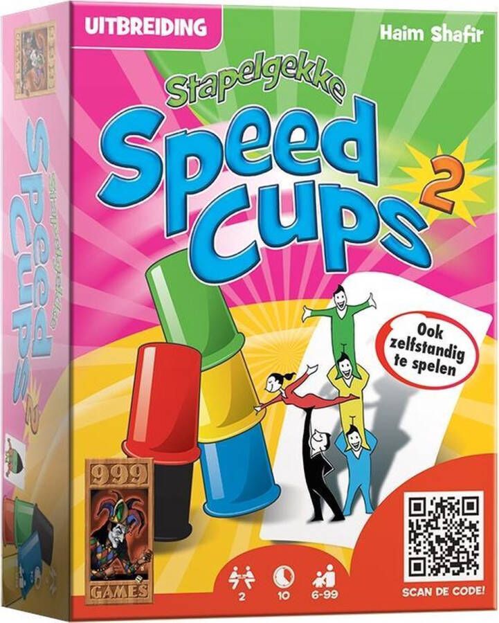 999 Games Stapelgekke Speed Cups 2 Kinderspel uitbreiding