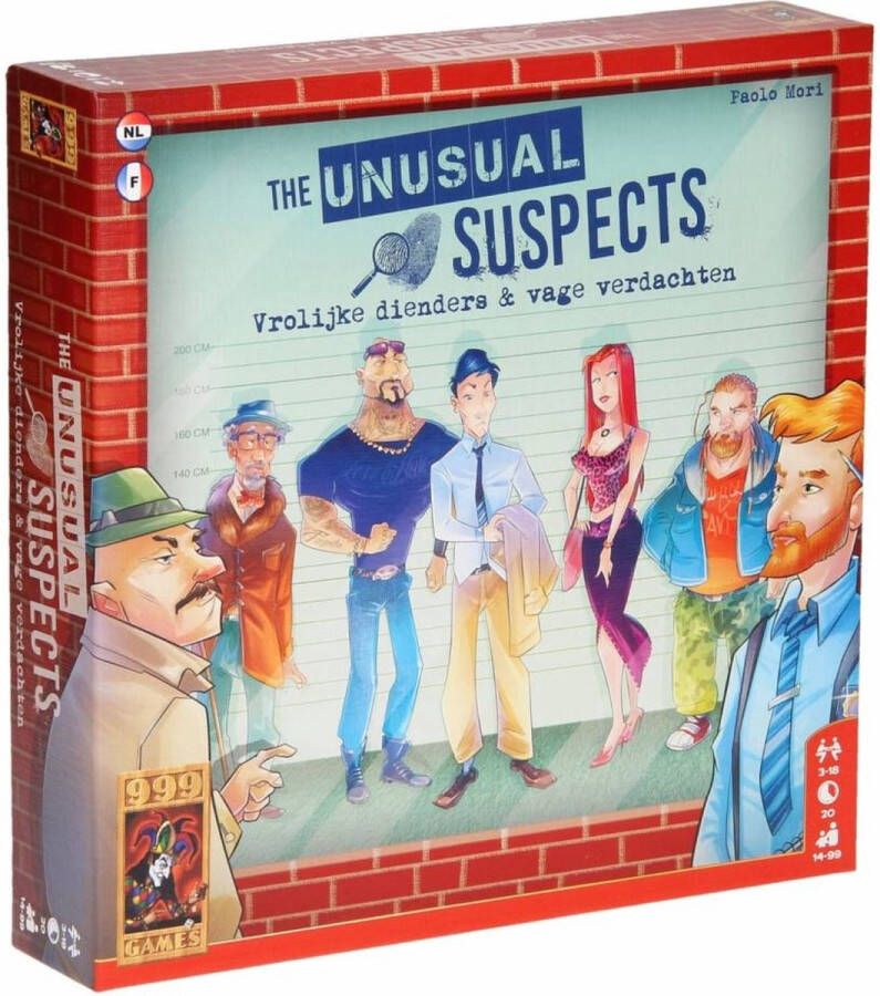 999 Games The Unusual Suspects Kaartspel