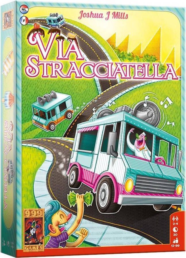 999 Games Via Stracciatella Bordspel