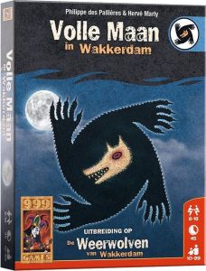 999 Games Weerwolven van Wakkerdam:Volle Maan in Wakkerdam Uitbreiding Kaartspel