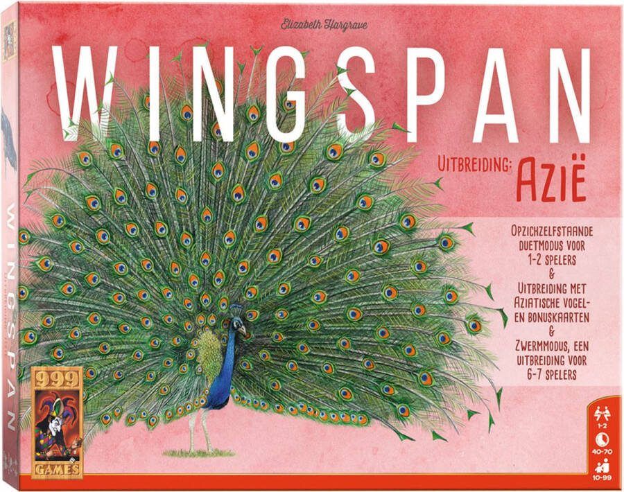 999 Games wingspan uitbreiding: azië uitbreidingsspel