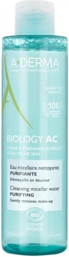 A-derma Biology Ac Cleansing Micellar Water Čisticí Micelární Voda 200ml