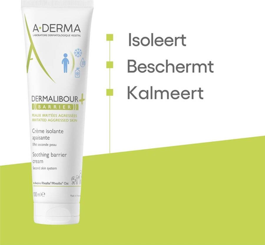 A-derma Dagcrème Dermalibour+ Barrier Crème Isolante Apaisante 100ml