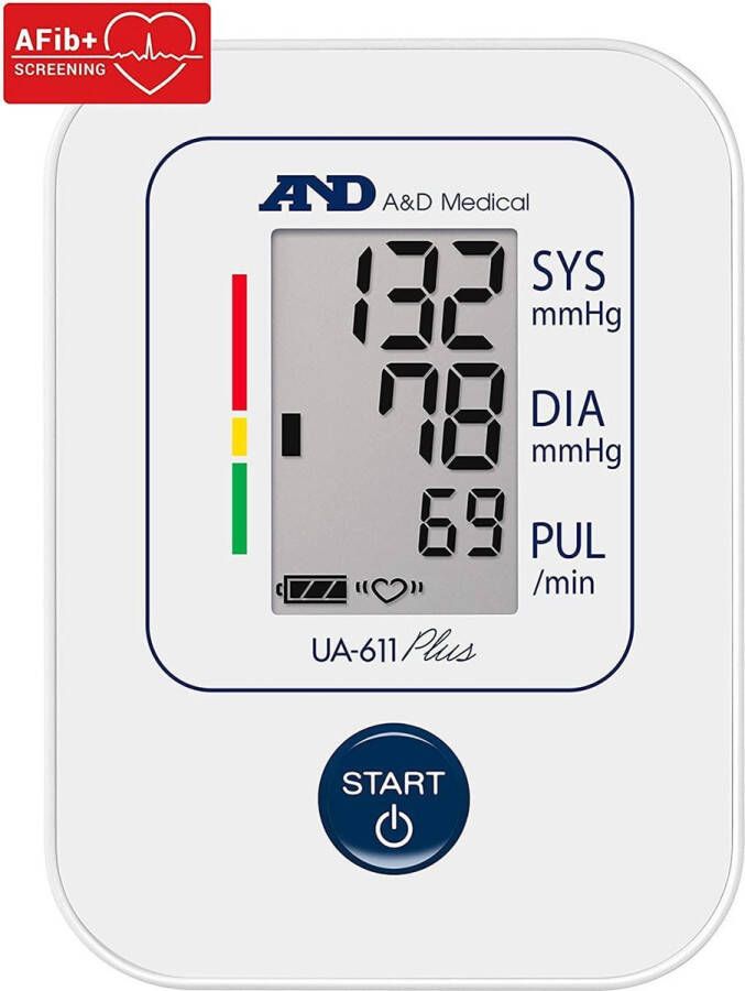 A&D Medical UA-611Plus Bloeddrukmeter Bovenarm