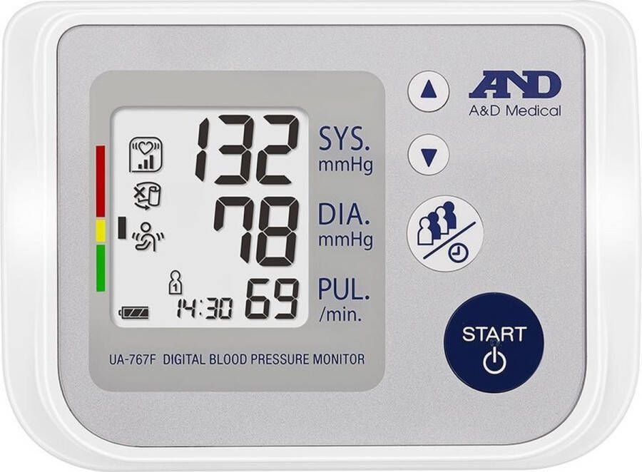 A&D Medical UA-767F Bloeddrukmeter Bovenarm