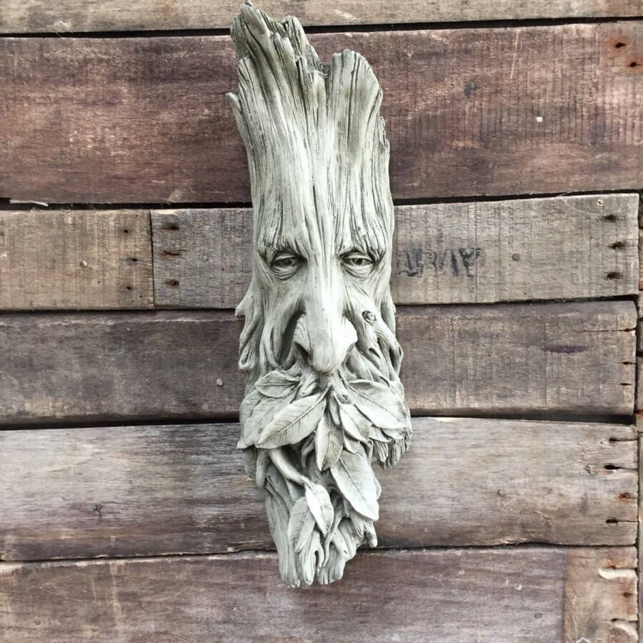 A&S Estates Betonnen tuinbeeld Greenman Woodman