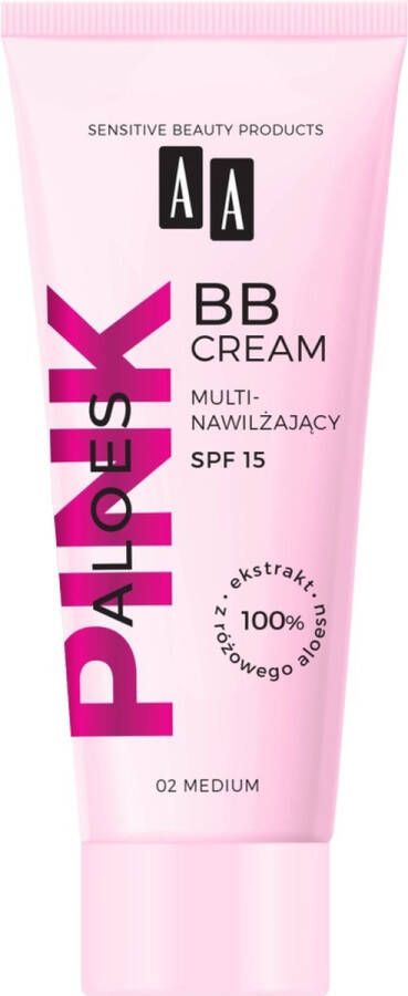 Aa Aloe Pink multihydraterende BB crème 02 Medium 30ml