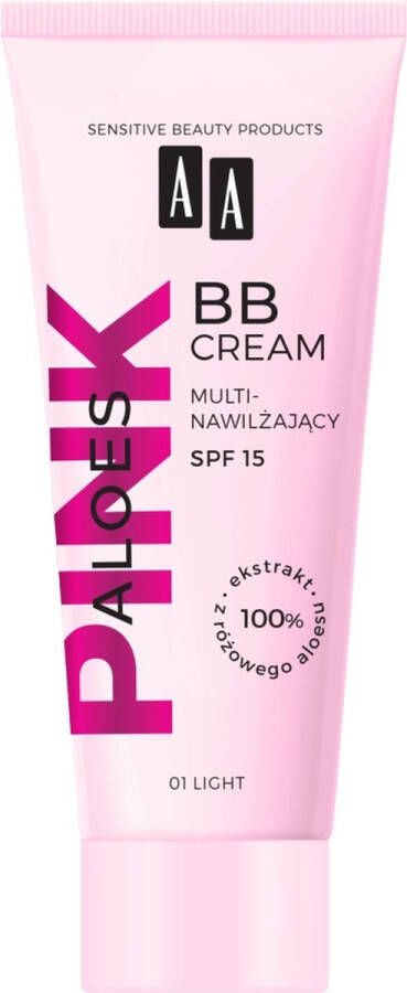 Aa Aloë Roze multihydraterende BB crème 01 Licht 30ml