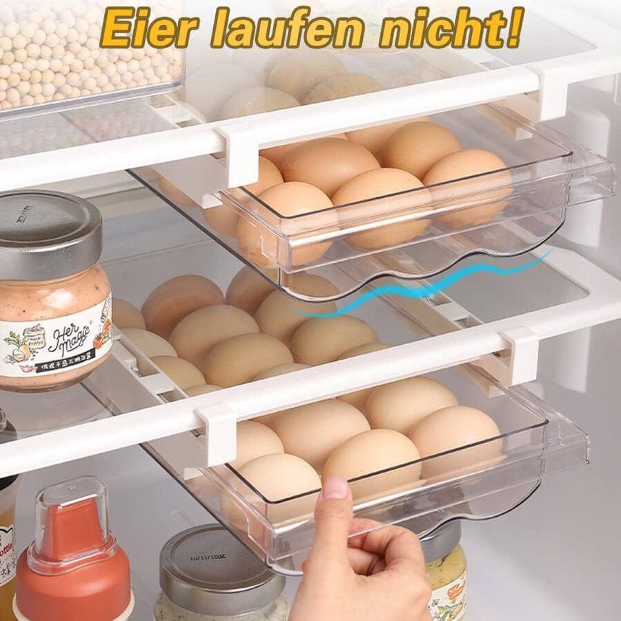 Aa eierbox voor keuken en eieren opslag eierhouder voor maxim l 21 eieren