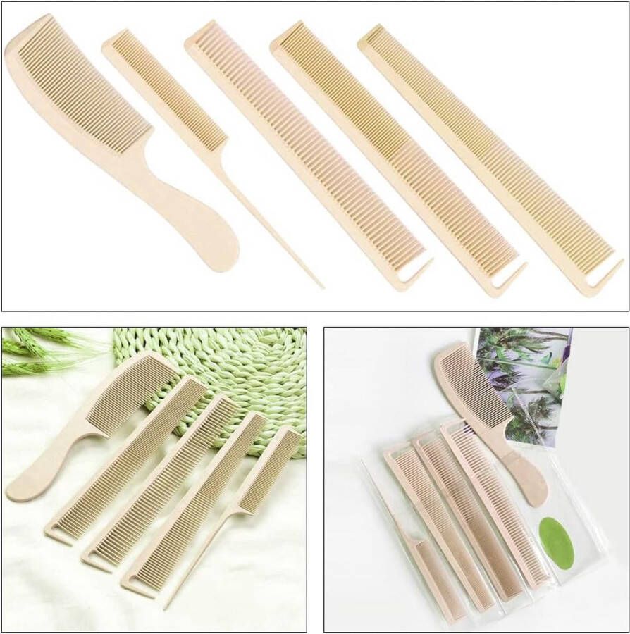 Aa kammen set -Professionele stylingkammenset 5 stuks