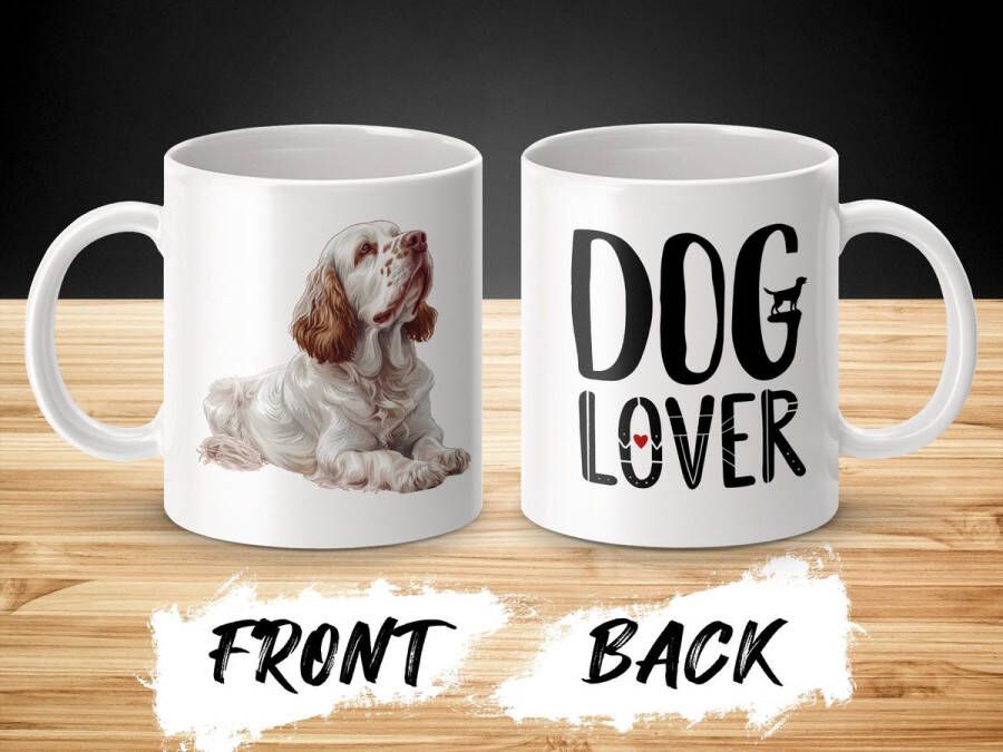 AAA+ Mok Clumber Spaniel dog hond dog lover
