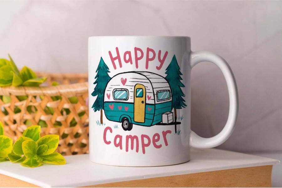 AAA+ Mok Happy Camper. Camping CampLife CampingAdventures CampVibes Kamperen Kampleven Kampeeravonturen