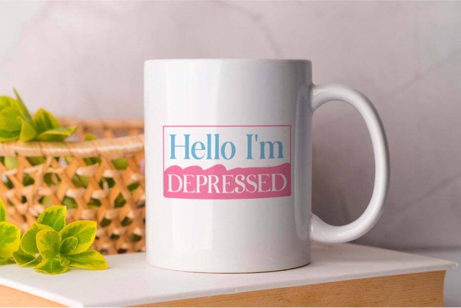 AAA+ Mok Hello Im Depressed Funny Hilarious LOL Comedy Grappig Lachen Gek Grapjes Humoristisch Lachmoment