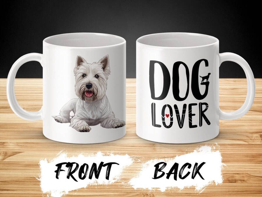 AAA+ Mok West Highland Dog hond dog lover